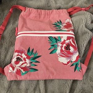 Cute Vera Bradley small draw string backpack!